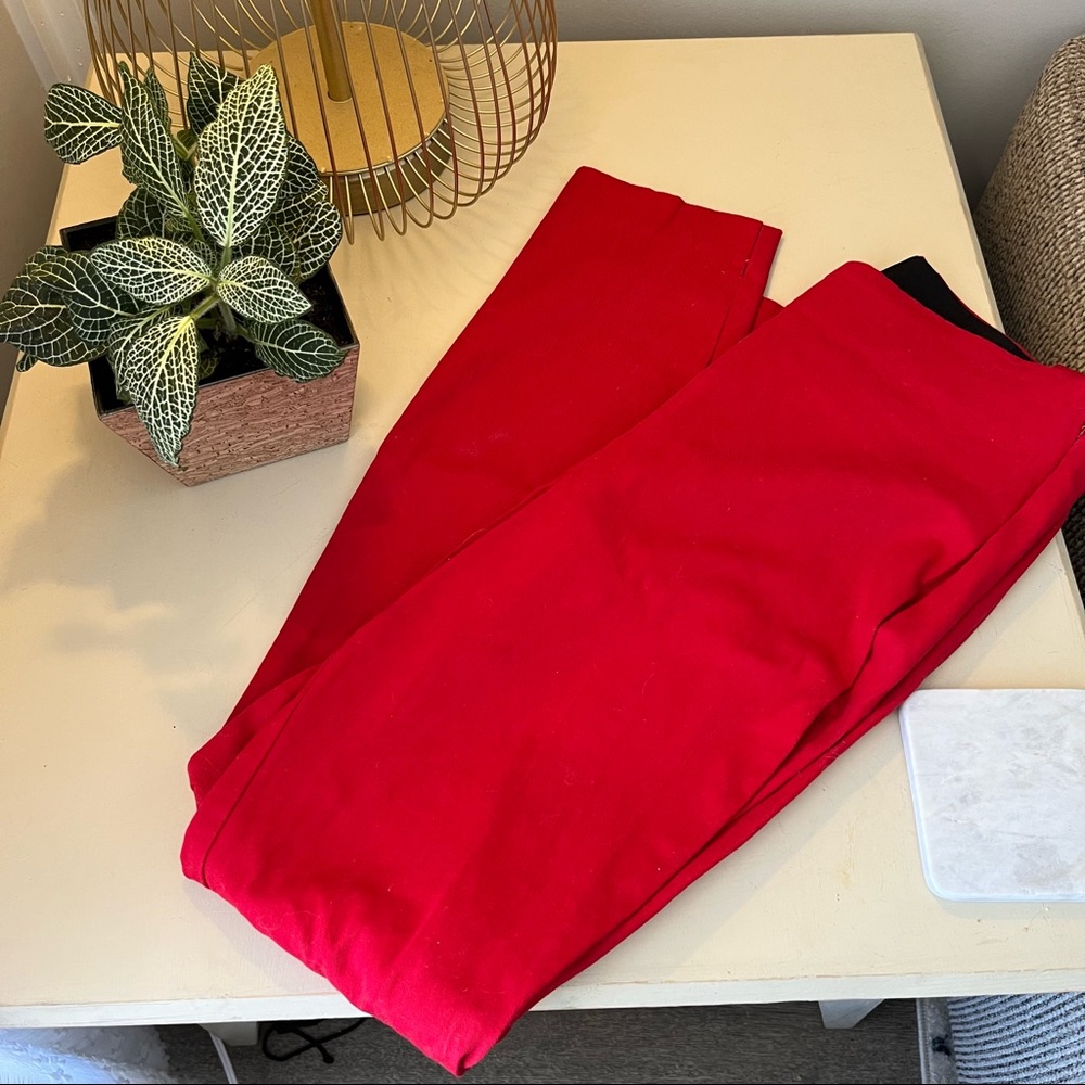 Old Navy Red Slacks
